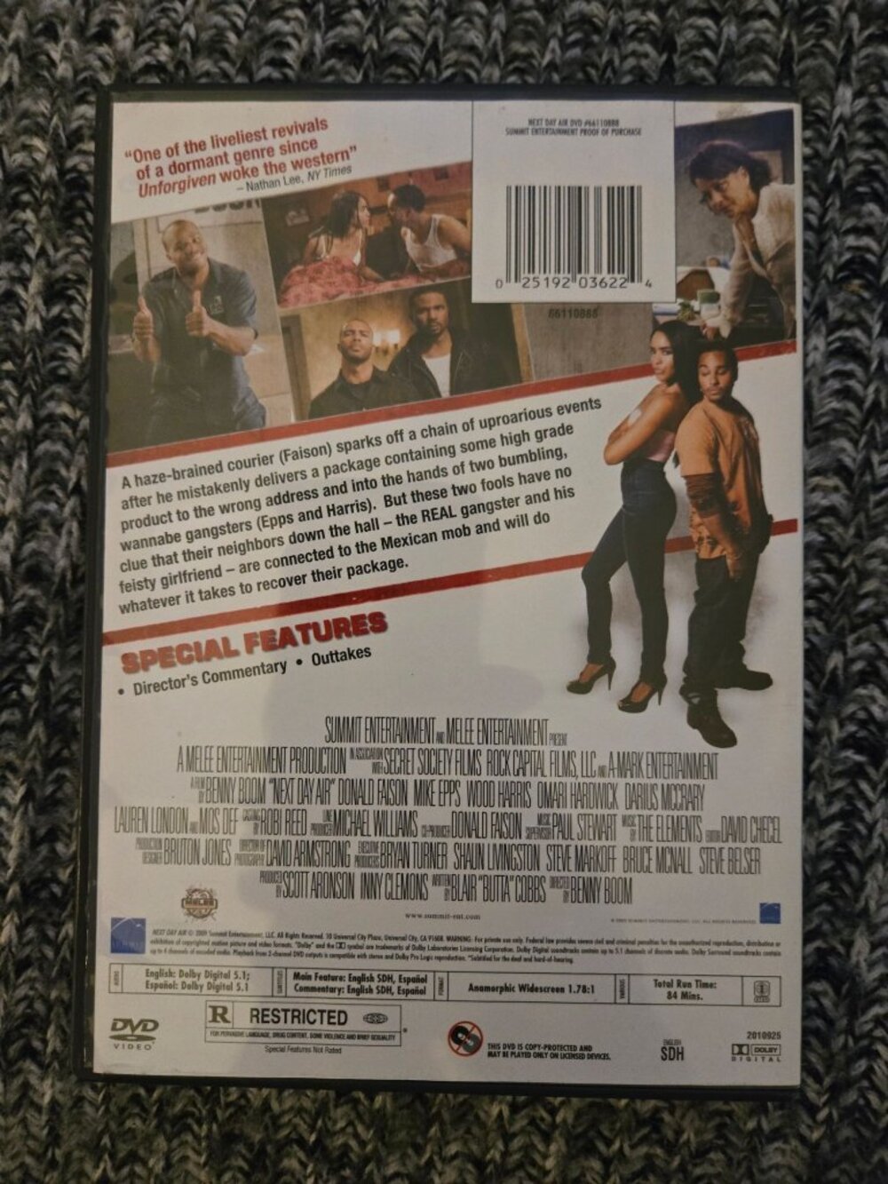 Next Day Air DVD Comedy Movie Mike Epps & Mos Def R-Rated - Picture 2 of 2
